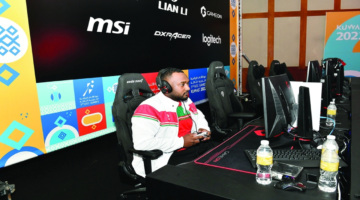 منتخب الألعاب الإلكترونية يشارك في بطولة غرب آسيا